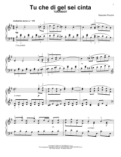 Tu Che Di Gel Sei Cinta (Download) 