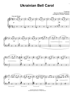 Ukrainian Bell Carol von Traditional (Download) 