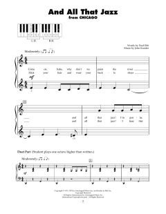 And All That Jazz von Fred Ebb (Download) 
