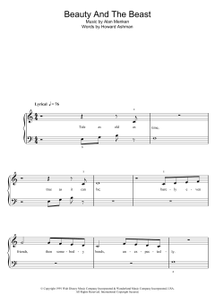 Beauty And The Beast von Alan Menken (Download) 