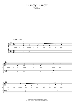 Humpty Dumpty von Traditional (Download) 