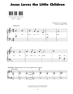 Jesus Loves The Little Children von George Root (Download) 