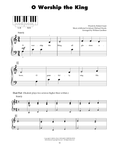 O Worship The King von Robert Grant (Download) 