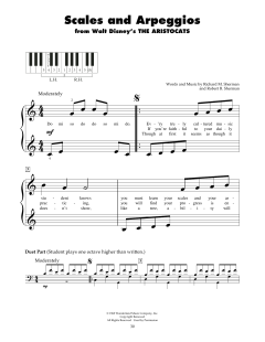 Scales And Arpeggios von Robert Bernard Sherman (Download) 