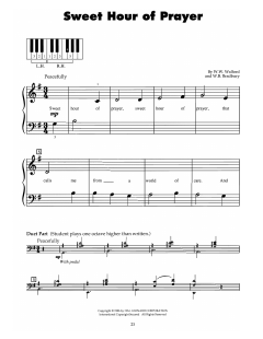 Sweet Hour Of Prayer von William B. Bradbury (Download) 