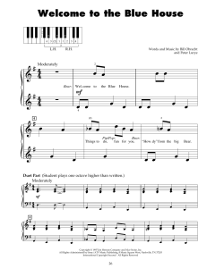Welcome To The Blue House von Peter Lurye (Download) 