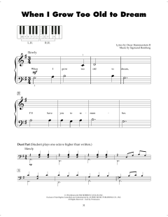 When I Grow Too Old To Dream von Sigmund Romberg (Download) 