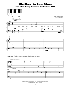 Written In The Stars von Tim Rice (Download) 