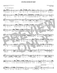 (You're) Having My Baby von Paul Anka (Download) 