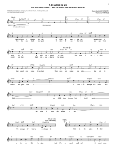 A Change In Me von Tim Rice (Download) 