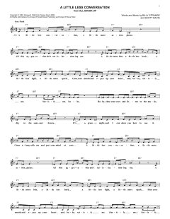 A Little Less Conversation von Elvis Presley (Download) 