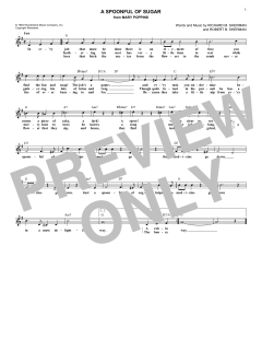 A Spoonful Of Sugar von Robert Bernard Sherman (Download) 