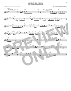 Air von Johann Sebastian Bach (Download) 