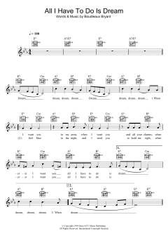 All I Have To Do Is Dream von The Everly Brothers (Download) 