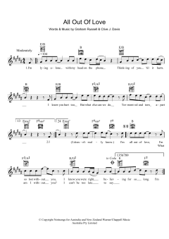 All Out Of Love von Air Supply (Download) 