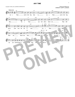 Any Time von Eddy Arnold (Download) 