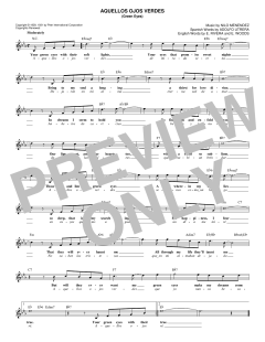 Aquellos Ojos Verdes von Jimmy Dorsey (Download) 