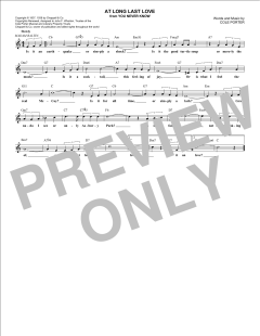 At Long Last Love von Frank Sinatra (Download) 