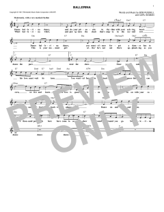 Ballerina von Carl Sigman (Download) 