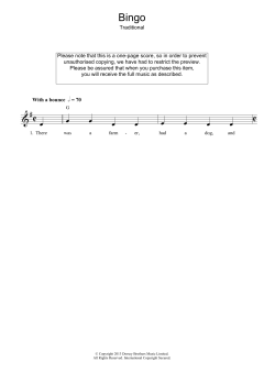 Bingo von Traditional (Download) 