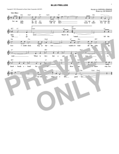 Blue Prelude von Woody Herman (Download) 