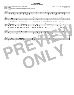 Bonanza von Ray Evans (Download) 