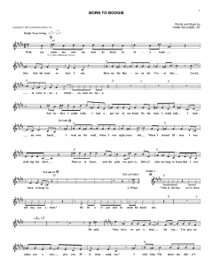 Born To Boogie von Hank jr. Williams (Download) 