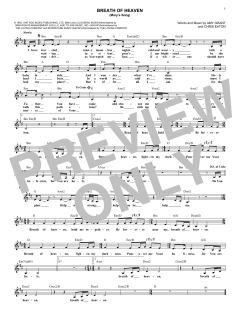 Breath Of Heaven von Amy Grant (Download) 