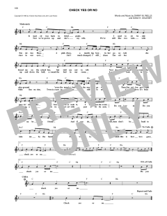 Check Yes Or No von Danny Wells (Download) 
