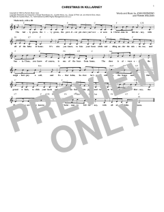 Christmas In Killarney von John Redmond (Download) 
