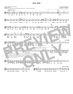 Cool Jerk von Donald Storball (Download) 