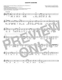 Country Sunshine von Dottie West (Download) 