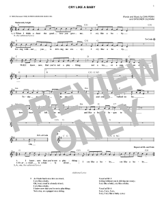 Cry Like A Baby von The Box Tops (Download) 