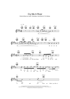Cry Me A River von Justin Timberlake (Download) 