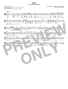Dinah von Harry Akst (Download) 