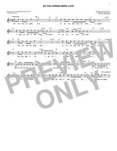 Do You Wanna Make Love von Peter McCann (Download) 