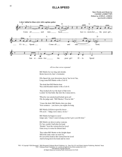 Ella Speed von Lead Belly (Download) 