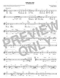 Endless Love von Lionel Richie (Download) 
