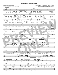 Every Rose Has Its Thorn von Poison (Download) 