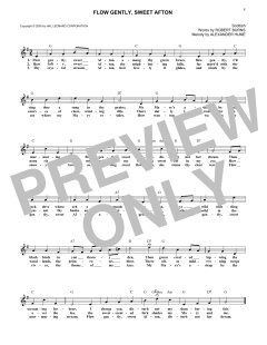 Flow Gently, Sweet Afton von Alexander Hume (Download) 
