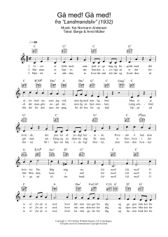 Ga Med! Ga Med! von Kai Normann Andersen (Download) 