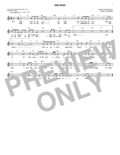 Gee Whiz von Carla Thomas (Download) 