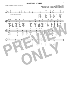 God Of Our Fathers von Daniel Crane Roberts (Download) 