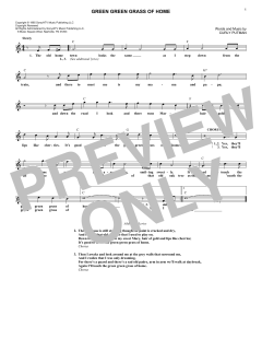 Green Green Grass Of Home von Tom Jones (Download) 