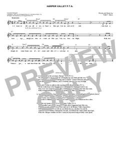 Harper Valley P.T.A. von Jeannie C. Riley (Download) 