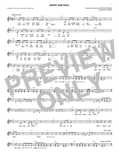 Heart And Soul von Huey Lewis (Download) 