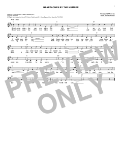 Heartaches By The Number von Ray Price (Download) 