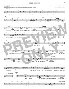 Hello, Goodbye von The Beatles (Download) 