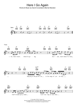 Here I Go Again von Whitesnake (Download) 