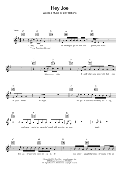 Hey Joe von Jimi Hendrix (Download) 